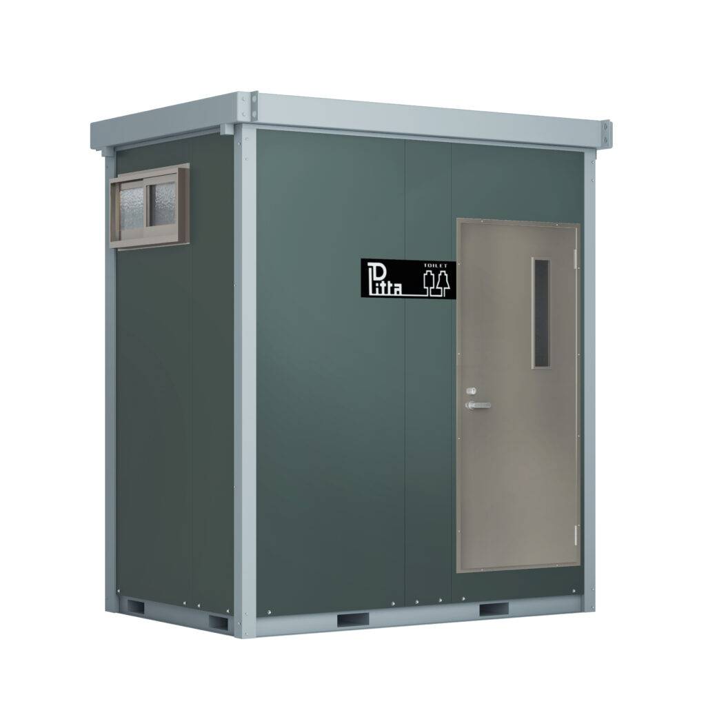 使いやすさとデザインにこだわったハウス型トイレPitta