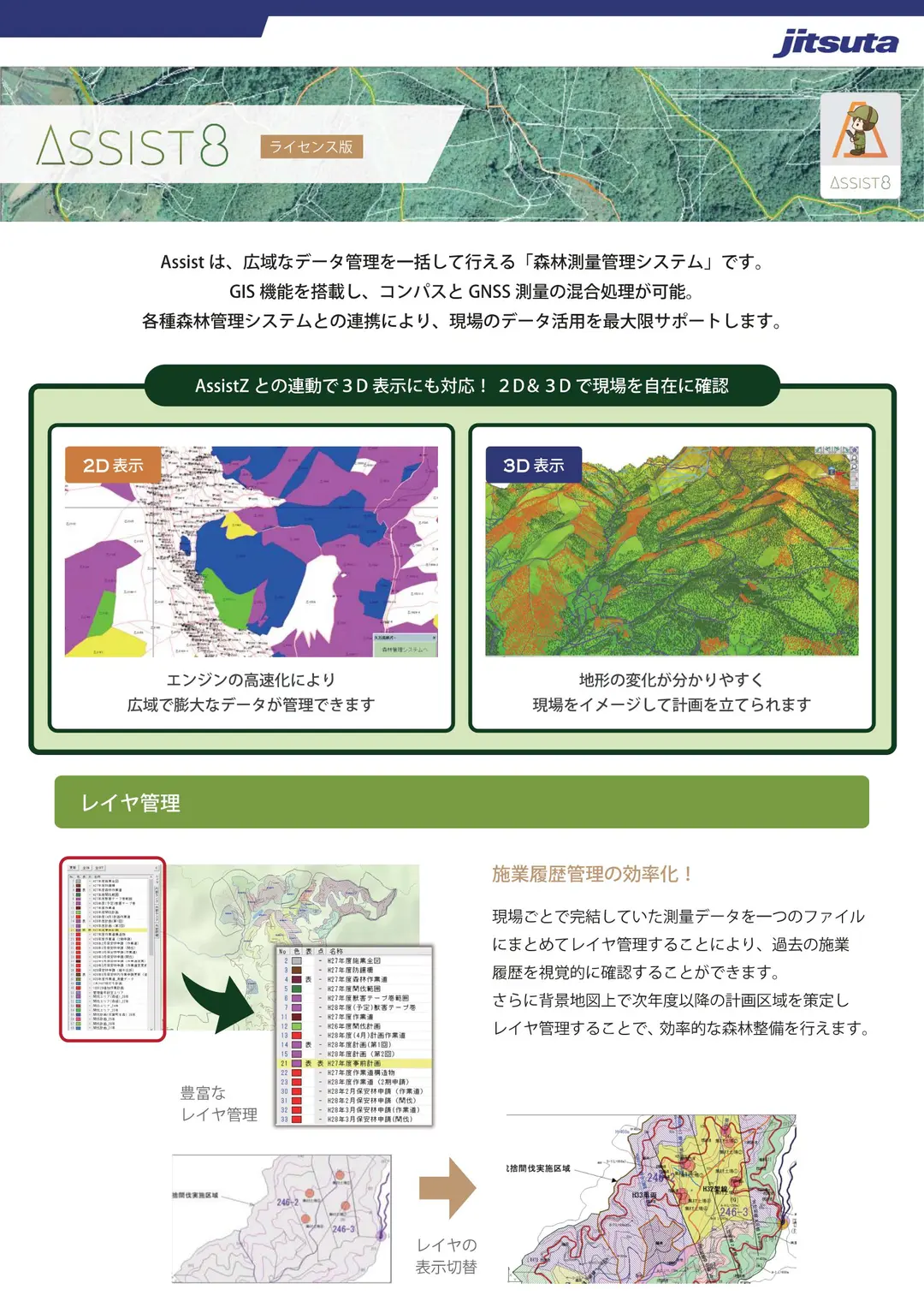 森林管理・施業提案システム　Assist8