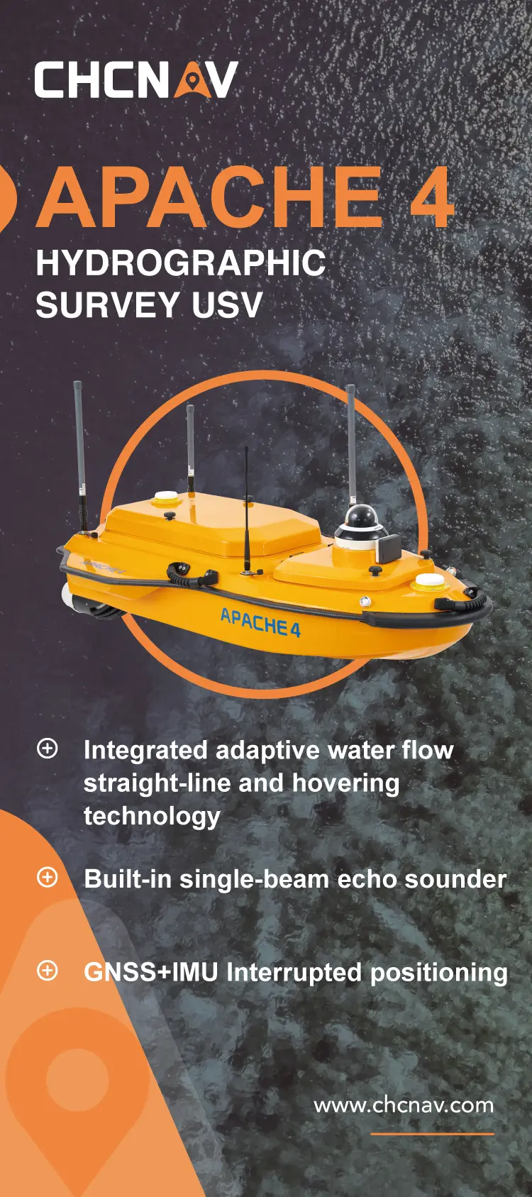 APACHE 4 AUTONOMOUS HYDROGRAPHIC SURVEY USV