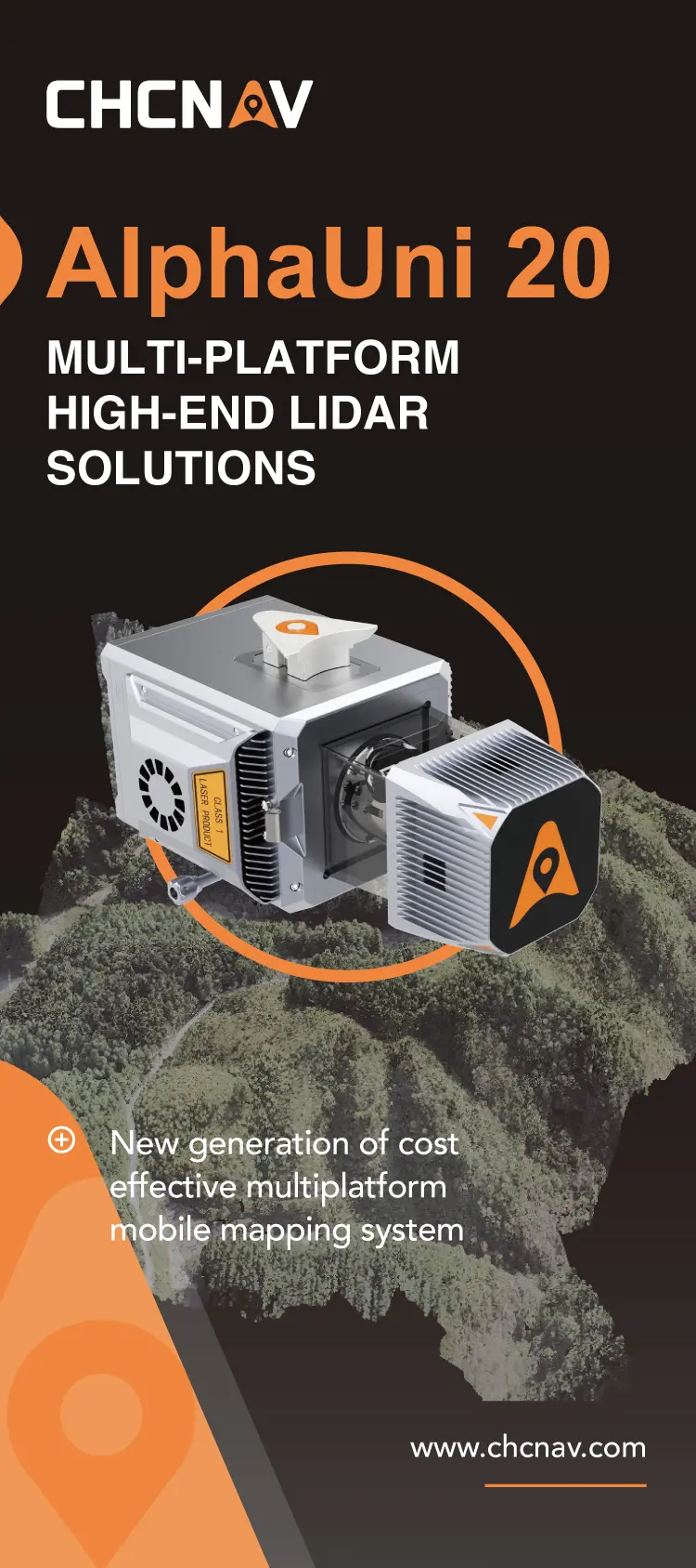 AlphaUni20 Multi-Platform Lidar System